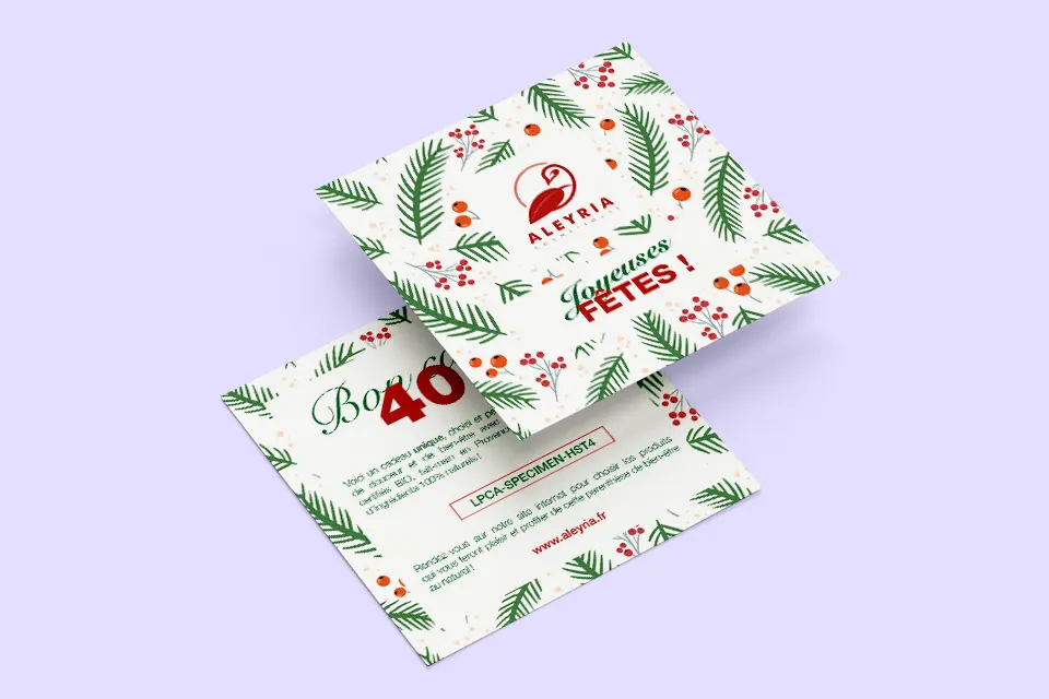 Découvrez notre carte cadeau