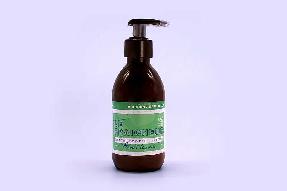 Découvrez notre savon liquide Le Fraicheur