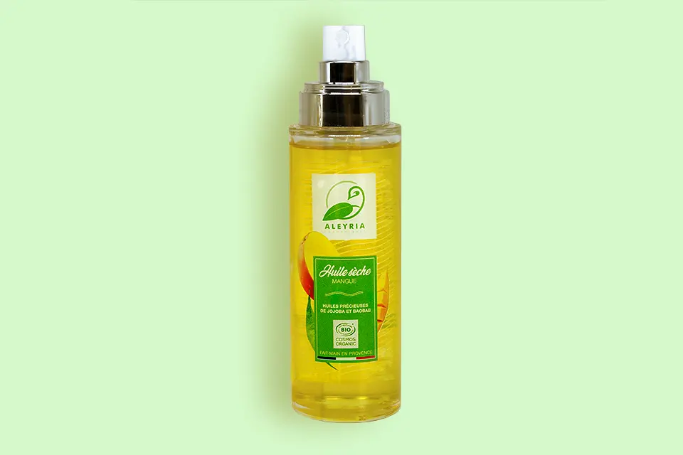 Découvrez notre huile sèche parfumé à la mangue