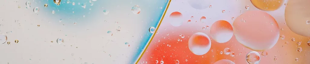 Illustration de bulles d'un savon sans savon