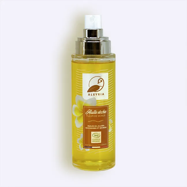 Huile sèche naturelle au Monoï