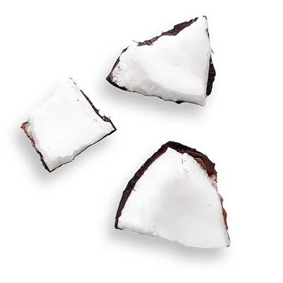 Nos savons sont enrichis à l'huile de coco